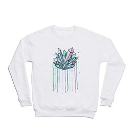Watercolor Crystal Crewneck Sweatshirt
