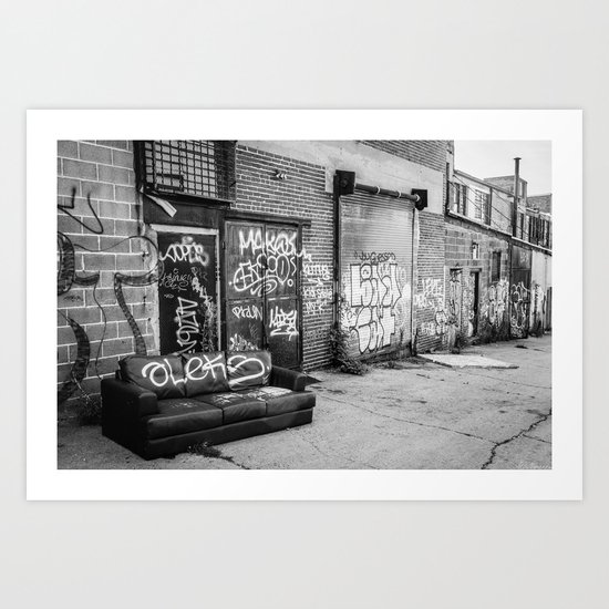 Relax, Take a Seat Art Print
