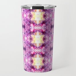 Purple Tye-Dye Kaleidoscope Travel Mug