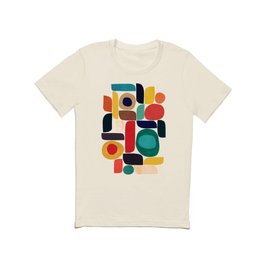 Miles and miles T Shirt | Digital, Bold, Natural, Geometric, Painting, Colorful, Design, Clean, Retro, Simple 