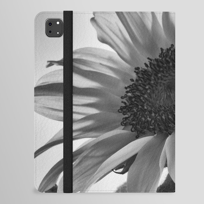Sunflower Black & White iPad Folio Case