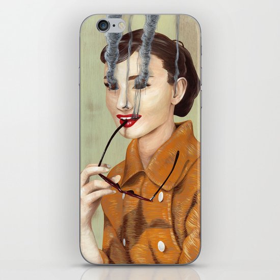 Audrey Hepburn iPhone & iPod Skin