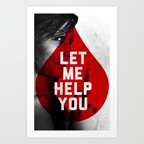 Let Me Help You Art Print