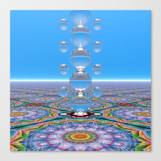 Crystal Totem Canvas Print