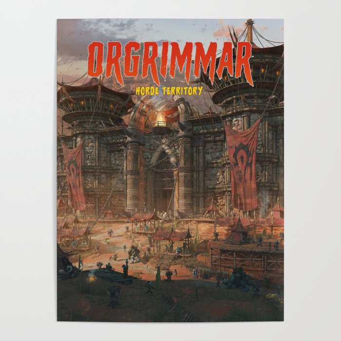 Orgrimmar (Poster Novel) Poster