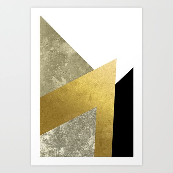 Modern Geometric 4 Art Print