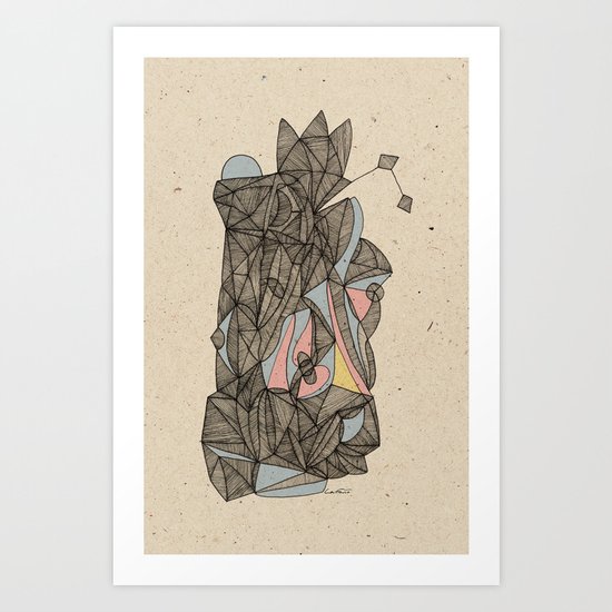 - the plan - Art Print