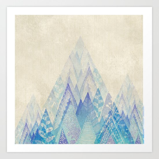 Let's Move Mountains Art Print