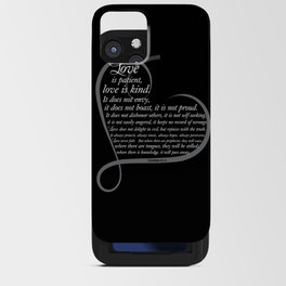 Love is the Message 2 iPhone Card Case