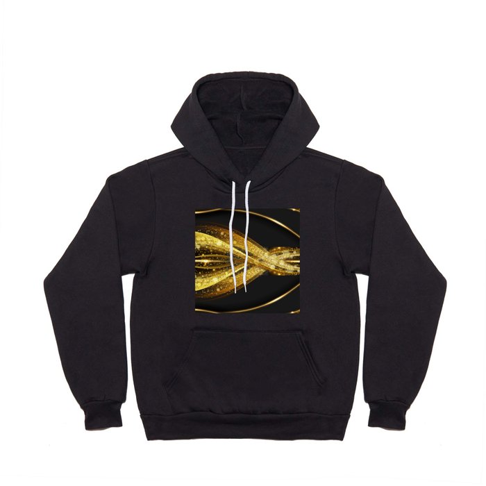 Gold Band's of Light  Hoody