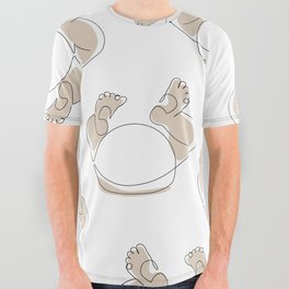 Baby Butt All Over Graphic Tee