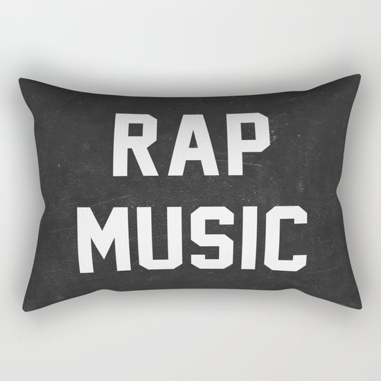 Rap Music Rectangular Pillow