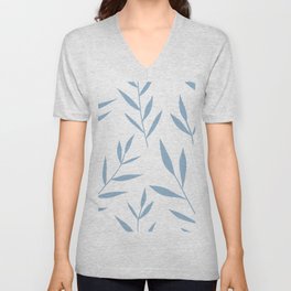 Stylish and fashionable pattern blooming heat V Neck T Shirt