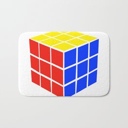 Rubix Bath Mat | Square, Rubixcube, Intelligent, Cube, Puzzle, Digital, Vector, Rubix, Graphicdesign, Smart 
