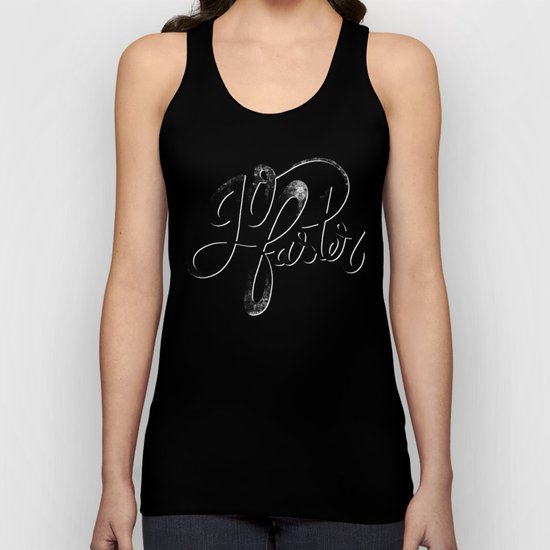 Go Faster! Unisex Tank Top