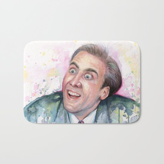 Nicolas Cage You Don't Say Geek Meme Nic Cage Bath Mat