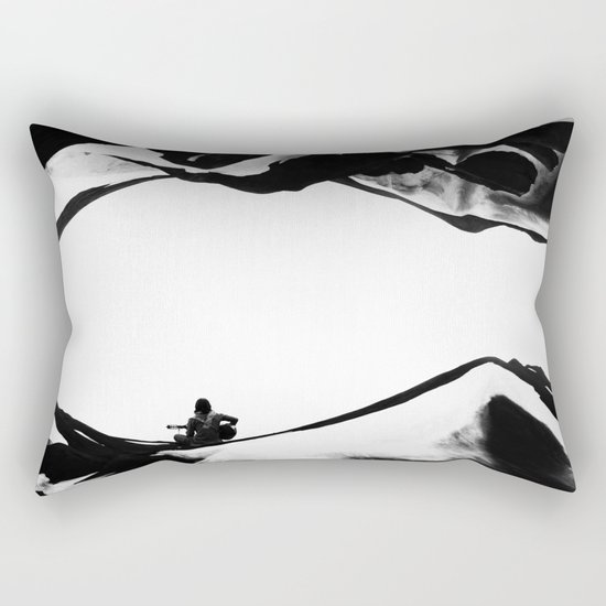 Song of isolation Rectangular Pillow