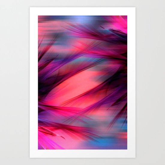 Summer Sky Abstract Art Print