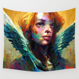 Guardian Angel Wall Tapestry