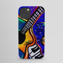 Carnival Jazz Painting iPhone Case