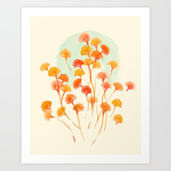 The bloom lasts forever Art Print