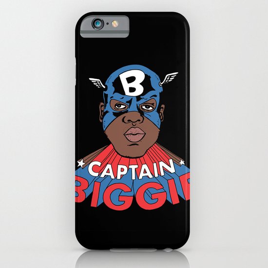 Captain Biggie iPhone & iPod Case
