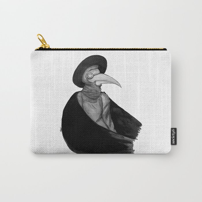 Plague Doctor by Studinano Carry-All Pouch