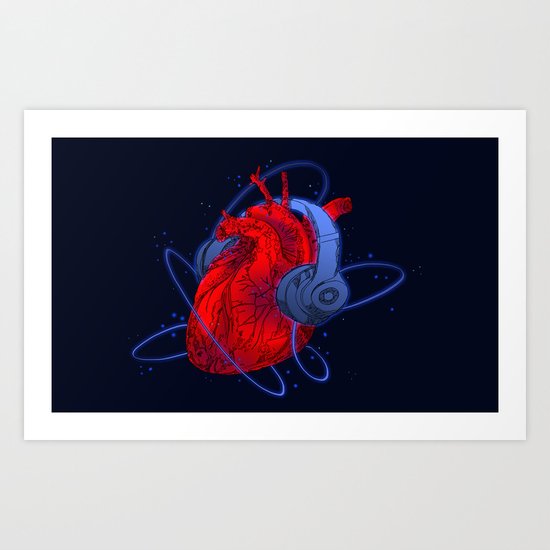 Listen to your Heart Art Print