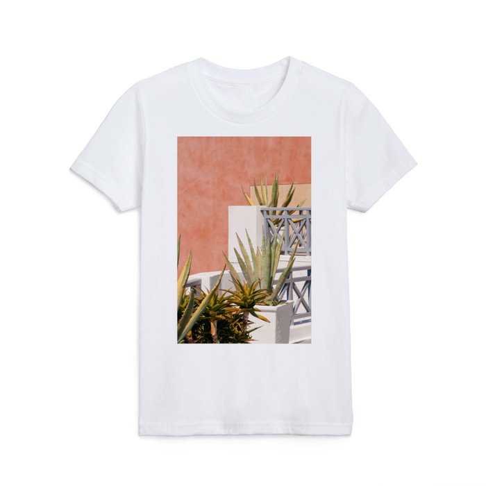 Santorini Agave Dream #1 #wall #decor #art #society6 Kids T Shirt