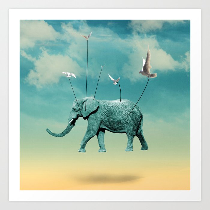 elephant Art Print