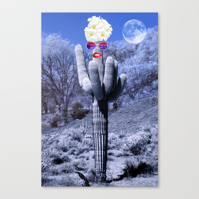 Cactus Babe Canvas Print