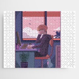 Anime Aesthetic Jigsaw Puzzle