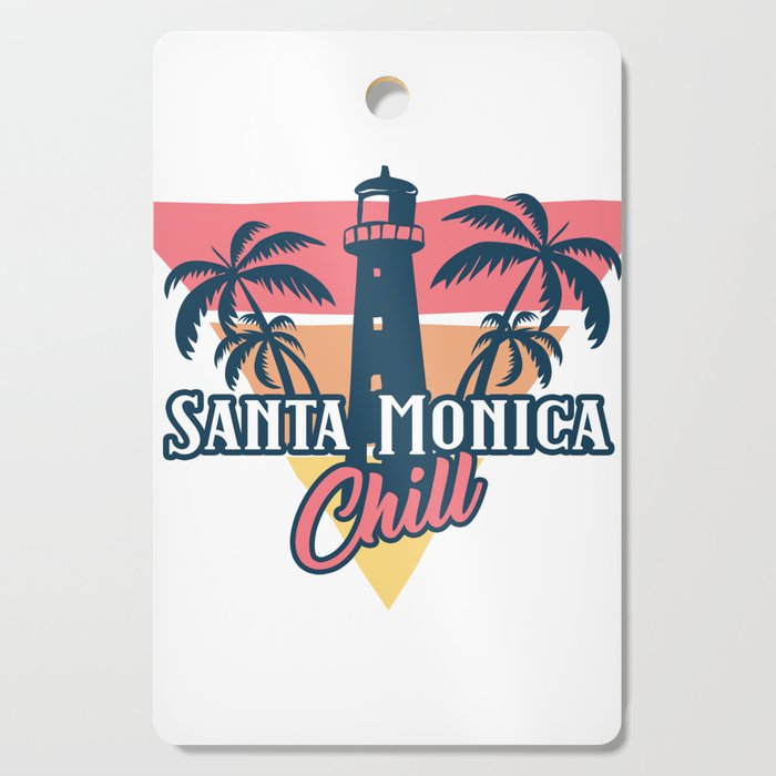 Santa Monica chill Cutting Board
