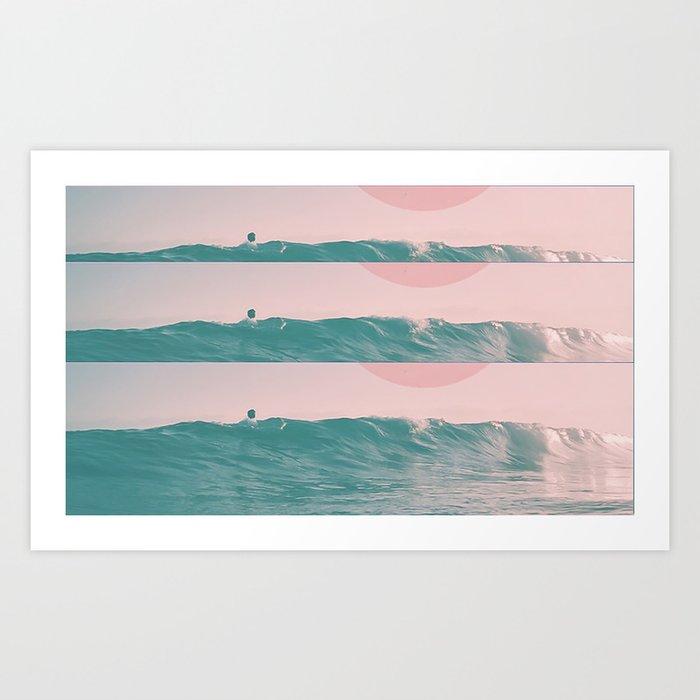waves Art Print