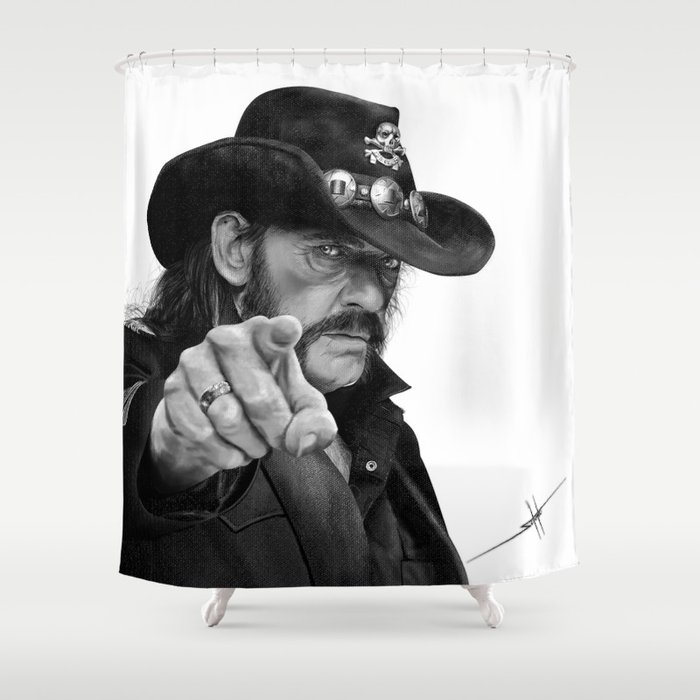 Lemmy Shower Curtain