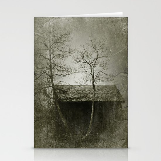 old house Stationery Cards