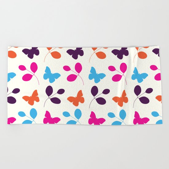Butterflies #2 Beach Towel