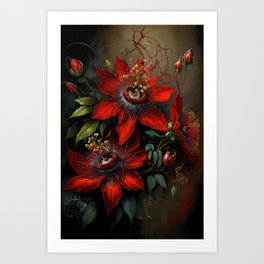 Passion Flower  Art Print