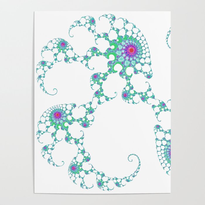 Julia Fractal Poster