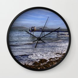 Pier at Bar Harbor - Maine Wall Clock