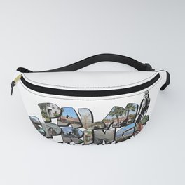 Big Letter Palm Springs California Fanny Pack