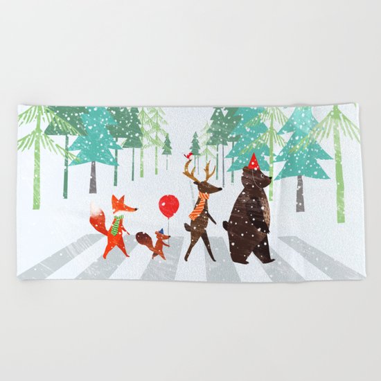 Abbey Road Beach Towel