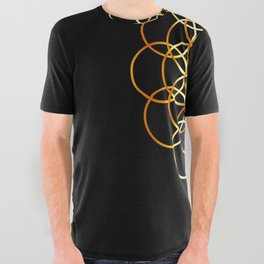 Flower or circle of life All Over Graphic Tee
