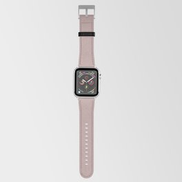 Dressy Rose dusty mauve pink solid color modern abstract pattern  Apple Watch Band