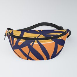 Tropical Retro Sunset Fanny Pack