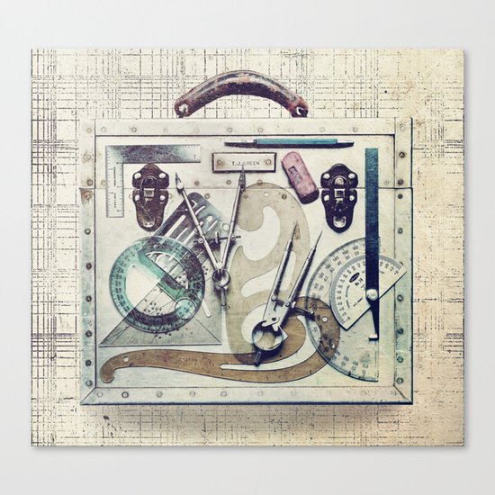 His Dream Canvas Print
