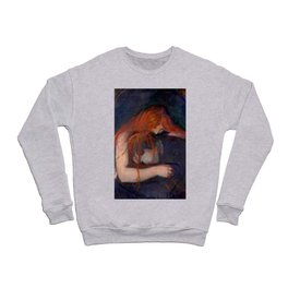 Edvard Munch - Vampire Crewneck Sweatshirt