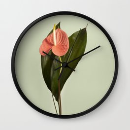 Indoor flower Wall Clock
