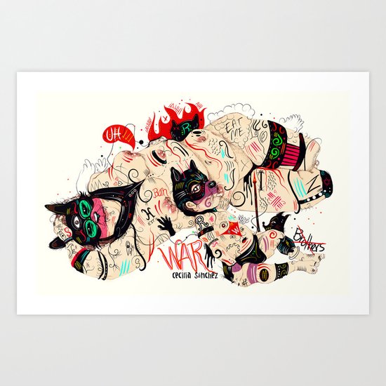 Wolfmother Art Print