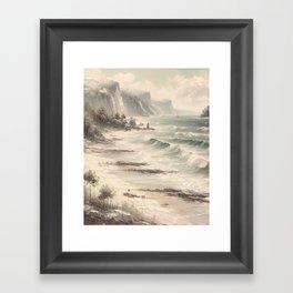Oceanic Palette Framed Art Print